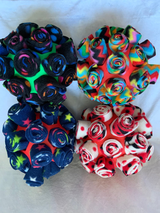 Snuffle cage ball in 4 different colour options